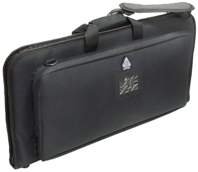 UTG Gun Case, Dual Storage, Adjustable Shoulder Strap